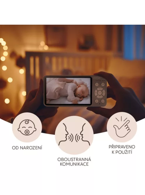 Zopa Observatory digitális videós bébiőr - Grey