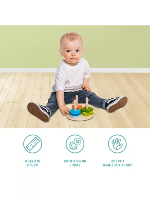 Zopa Fa Montessori puzzle Wood