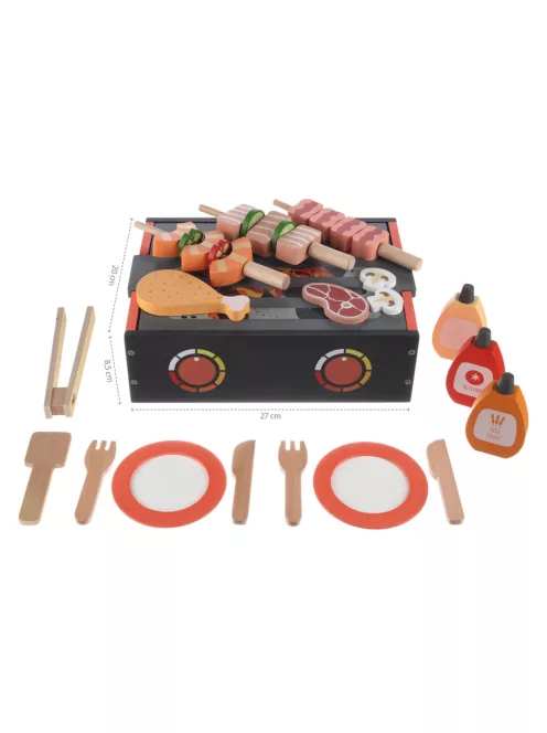 Zopa Fa BBQ grill készlet