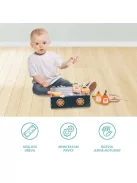 Zopa Fa BBQ grill készlet