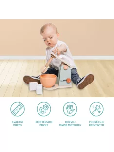 Zopa Fa robotgép készlet Wood