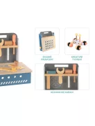 Zopa Fa összecsukható munkapad Wood