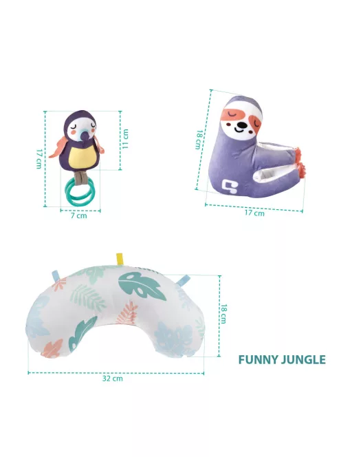 Zopa Interaktív játszószőnyeg - Funny Jungle
