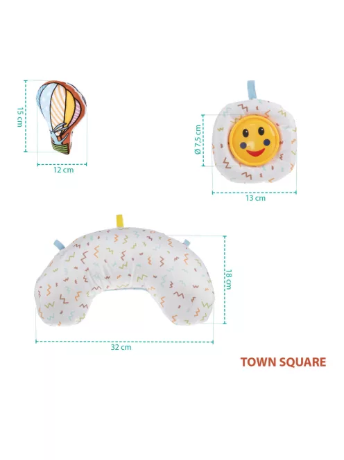 Zopa Interaktív játszószőnyeg - Town Square