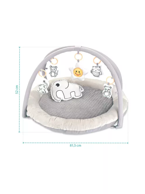 Zopa Komfort játszószőnyeg - Cuddle Grey