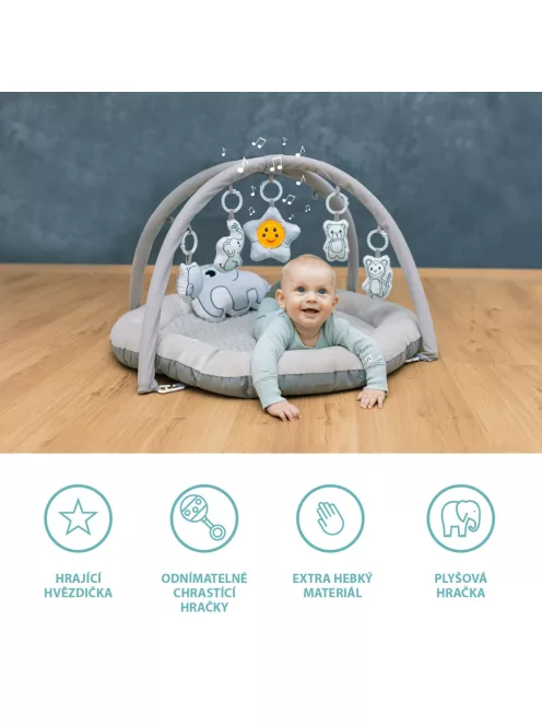 Zopa Komfort játszószőnyeg - Cuddle Pink