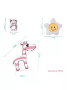 Zopa Komfort játszószőnyeg - Cuddle Pink