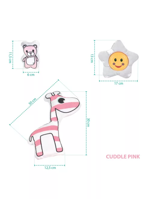 Zopa Komfort játszószőnyeg - Cuddle Pink