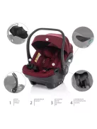 Zopa Carseat XS Plus i-Size Bordó Red