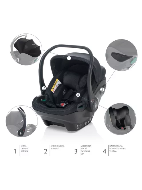 Zopa Carseat XS Plus i-size Vulcan Blue