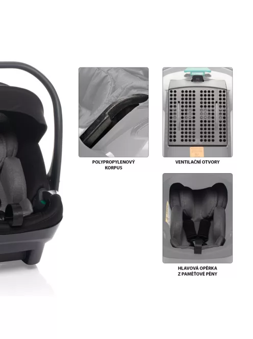 Zopa Carseat XS Plus i-size Vulcan Blue