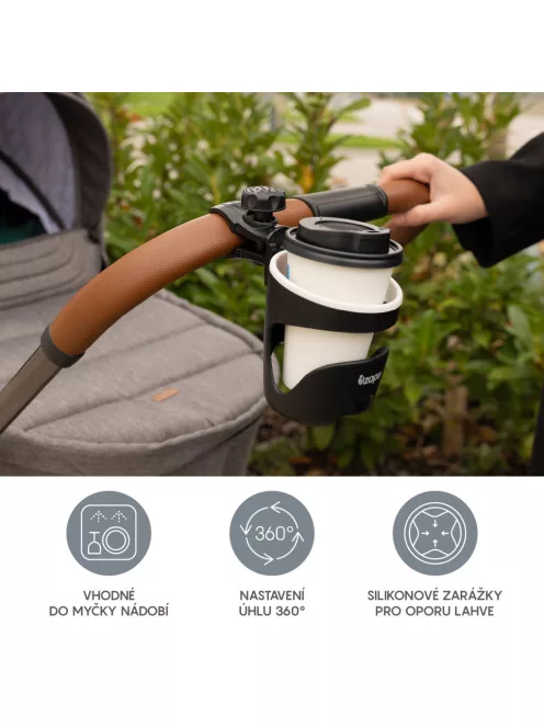 Zopa Deluxe italtartó babakocsira - Black