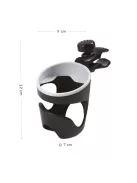 Zopa Deluxe italtartó babakocsira - Black
