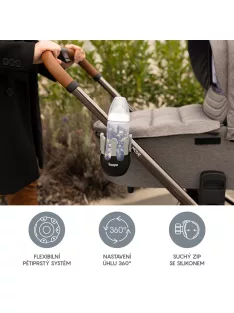 Zopa Rugalmas palacktartó - Grey