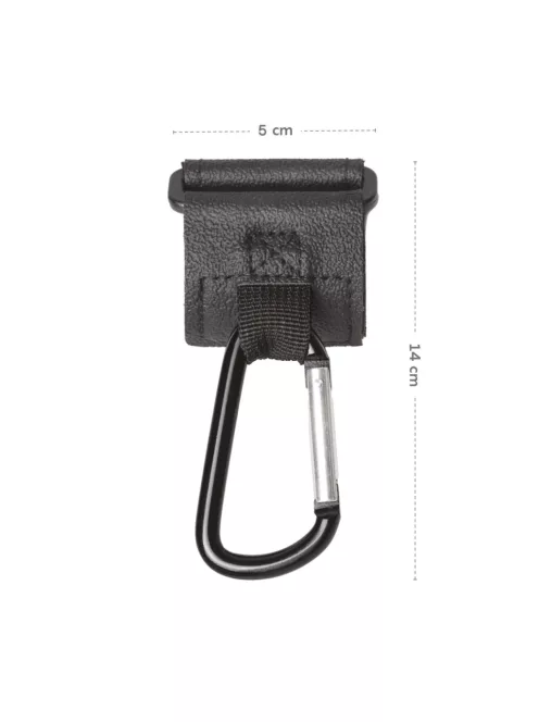 Zopa Multifunkcionális szíj klipsz 2 db - Black