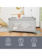 Zopa Lely utazóágy - Antracit Grey