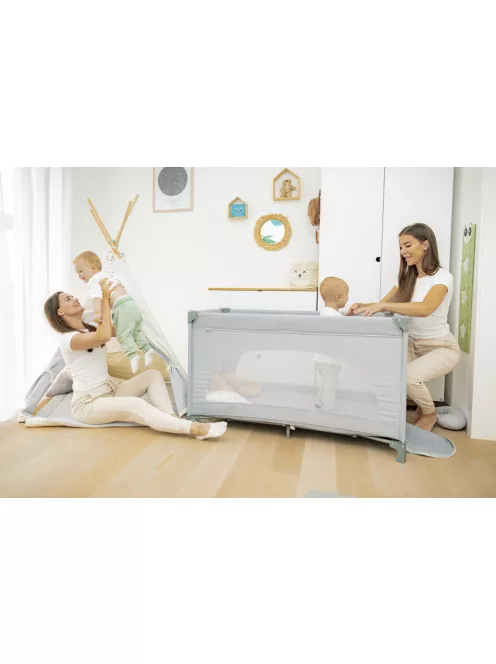 Zopa Lely utazóágy - Antracit Grey