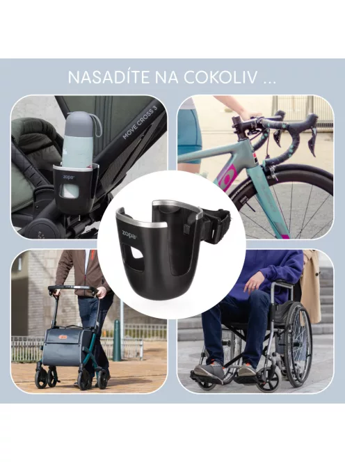 Zopa Italtartó babakocsira - Ultra Black