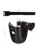 Zopa Italtartó babakocsira - Ultra Black