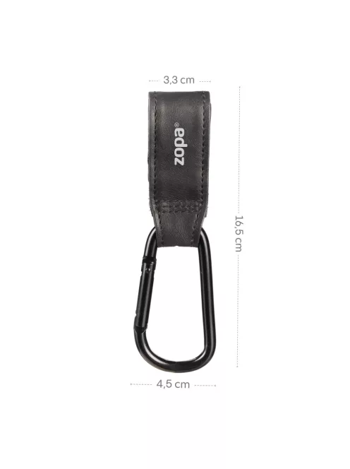 Zopa Multifunkcionális szíj klipsz DELUXE 2 db - Black