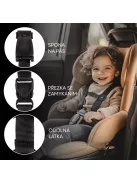Zopa Deluxe biztonsági öv rögzítő csipesz autósüléshez - Black