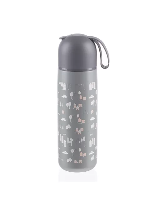 Zopa 400 ml-es termosz szilikon fogantyúval - City