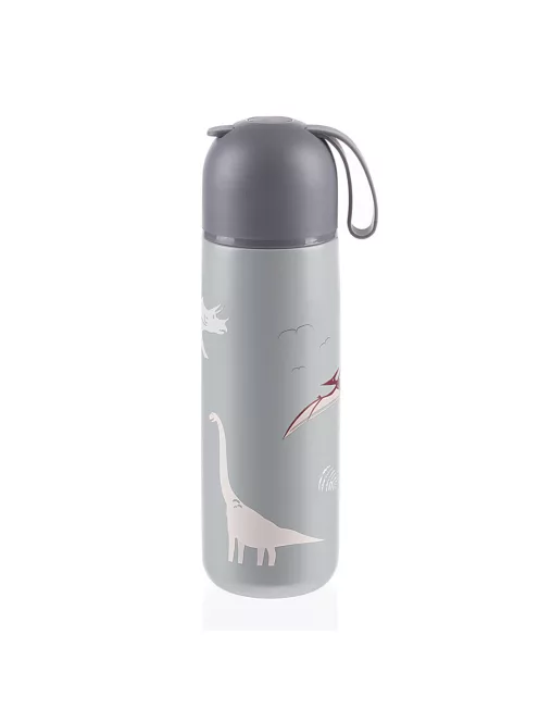 Zopa 400 ml-es termosz szilikon fogantyúval - Dino