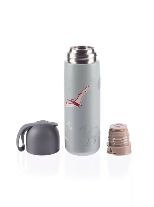 Zopa 400 ml-es termosz szilikon fogantyúval - Dino