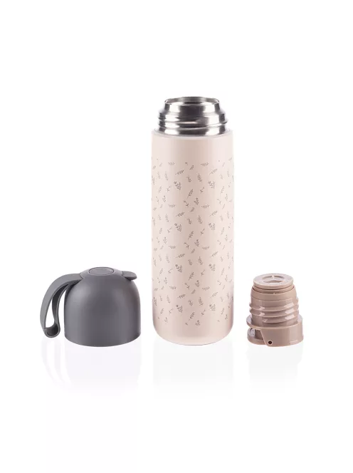 Zopa 400 ml-es termosz szilikon fogantyúval - Flowers