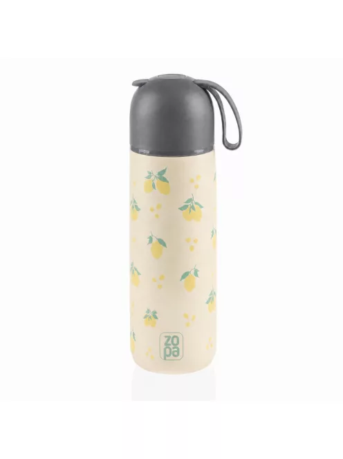Zopa 400 ml-es termosz szilikon fogantyúval Limoncello