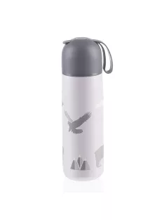 Zopa 400 ml-es termosz szilikon fogantyúval - Mountains