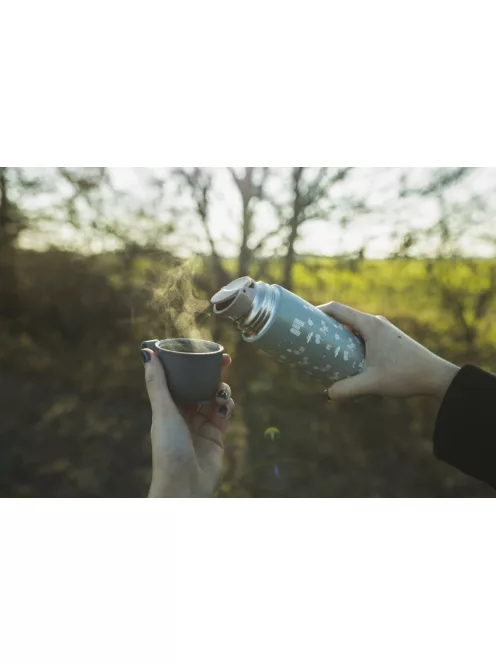 Zopa 400 ml-es termosz szilikon fogantyúval - Mountains