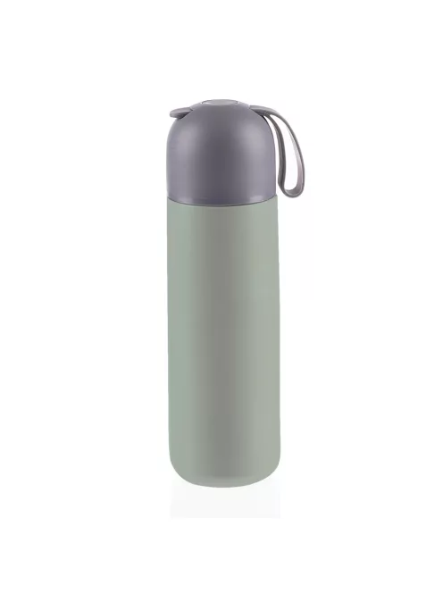 Zopa 400 ml-es termosz szilikon fogantyúval - Pistacio green