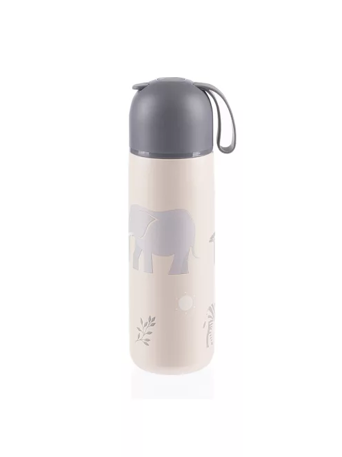 Zopa 400 ml-es termosz szilikon fogantyúval - Safari