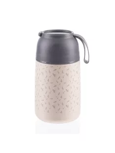 Zopa 620 ml-es ételtermosz szilikon tartóval - Flowers