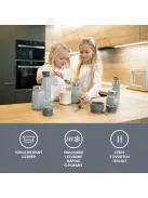Zopa 620 ml-es ételtermosz szilikon tartóval - Flowers