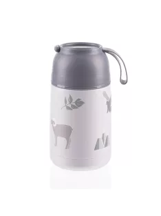 Zopa 620 ml-es ételtermosz szilikon tartóval - Mountains