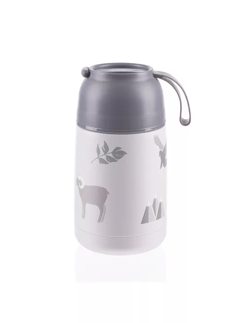 Zopa 620 ml-es ételtermosz szilikon tartóval - Mountains