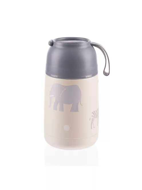 Zopa 620 ml-es ételtermosz szilikon tartóval - Safari