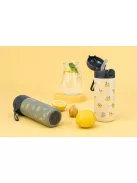 Zopa 350 ml-es termosz szívószállal és szilikon fogantyúval Limoncello