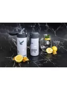 Zopa 350 ml-es termosz szívószállal és szilikon fogantyúval - Safari