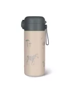 Zopa 350 ml-es termosz szívószállal és szilikon fogantyúval - Safari