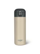 Zopa 400 ml-es termosz szívószállal - Cookie beige