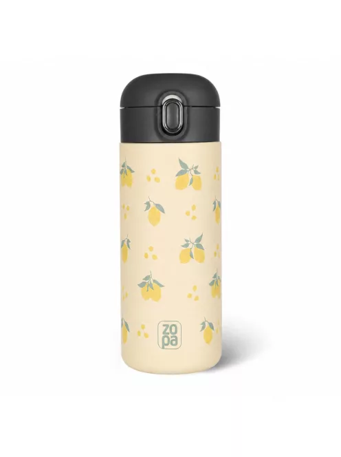 Zopa 400 ml-es termosz szívószállal Limoncello