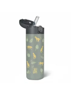 Zopa 400 ml-es termosz szívószállal Wild Gepard