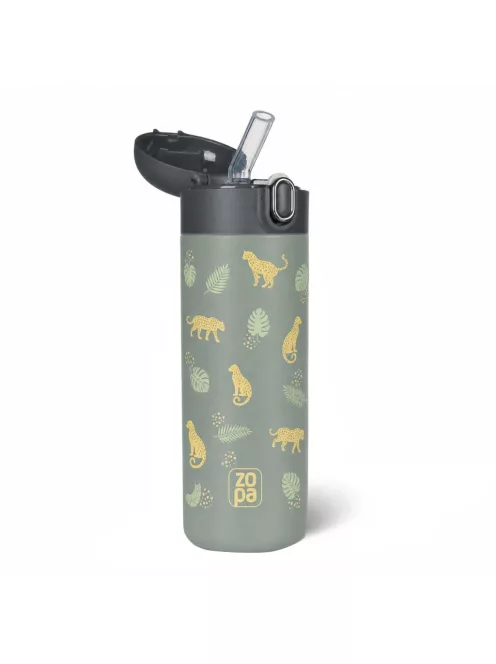 Zopa 400 ml-es termosz szívószállal Wild Gepard