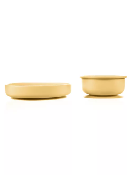 Zopa Szilikon étkezési szett - Mustard Yellow