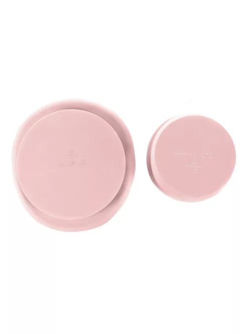 Zopa Szilikon étkezési szett - Old Pink