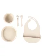 Zopa Szilikon étkezési szett - Sand Beige