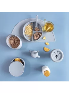   Zopa Szilikon összehajtható snackdoboz tapadókoronggal - Mustard Yellow